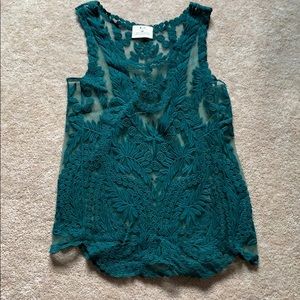 Urban Outfitters Pins&Needles green tank